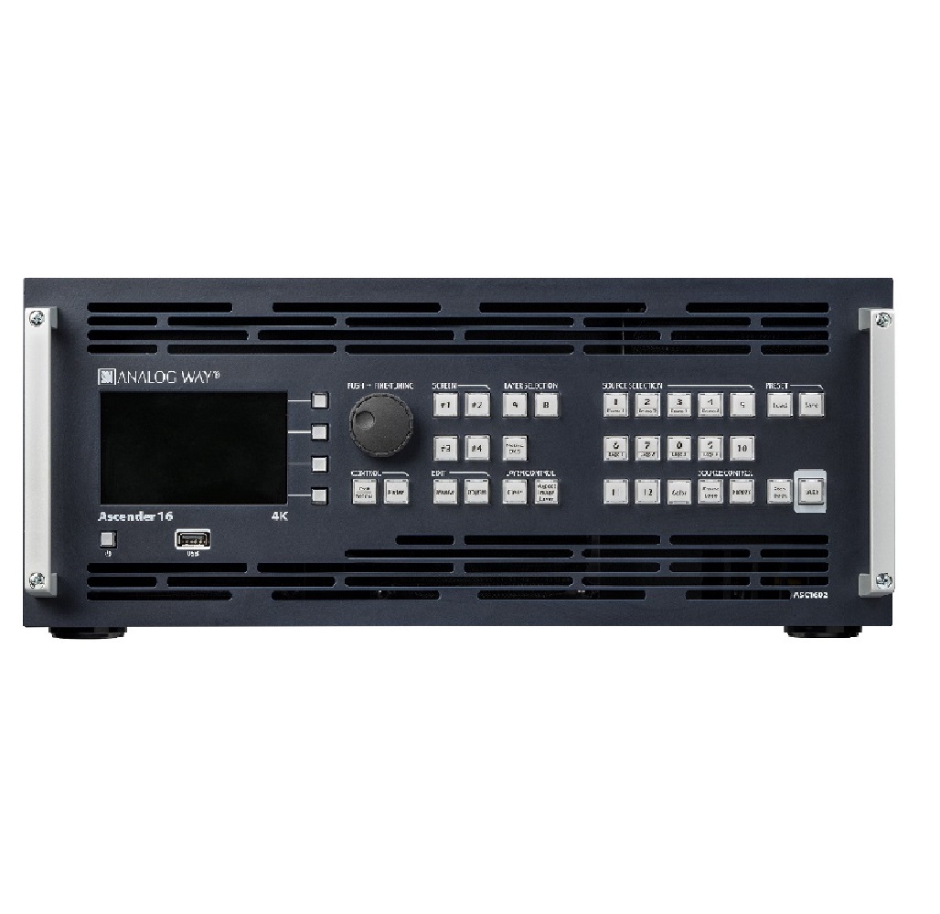 AV Equipment Hire Paris- Video Switchers & Scalers Ascender16-4k